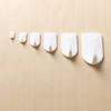 Shape Plastic U Adhesive Hooks Strong Hold Bathroom Kitchen Organization Storage