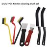 Kitchen Stove Cleaning Brush, Gas Stove Cleaning Scraper, Wire Brush For Cleaning Grease In No Dead Corners Or Crevices