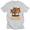 Italian Brainrot Fish Cat Meme TShirt 100 Cotton Tee Tops Streetwear Round Neck Tshirts Casual Short Sleeve For Men Birthday