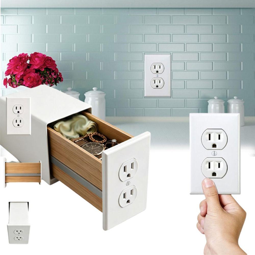 Recessed Design Recessed Hidden Storage Cabinet Embedded Secret Safe Cabinet Home Decoration