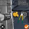 Metal Tool Belt Clip Non-Slip Adjustable Belt Buckle  Convenient for Safe Storage