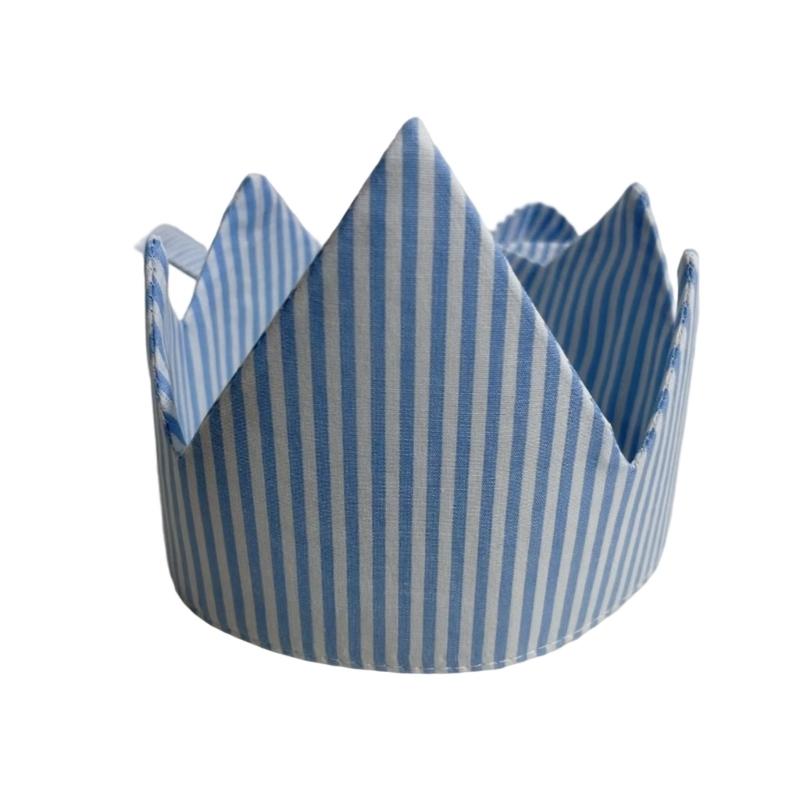 

Contemporary Infant Crowns Headbands With Adjustable Knot Cotton Crowns Headpiece For Newborns And Toddlers синий