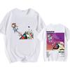 Kanye West T-shirt Graphic Printing Hip Hop Harajuku Tee-shirt Funko Pop Cotton Casual Tshirt Camiseta Hombre Retro Punk Clothes