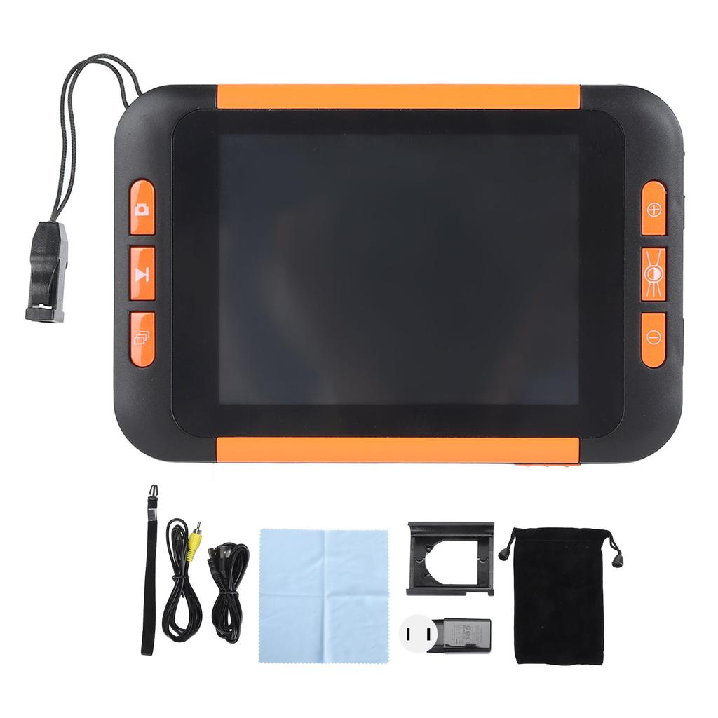 3.5 Inch LCD Portable Digital Video Magnifier 2‑32X Electronic Reading Aid for Low Vision Reading