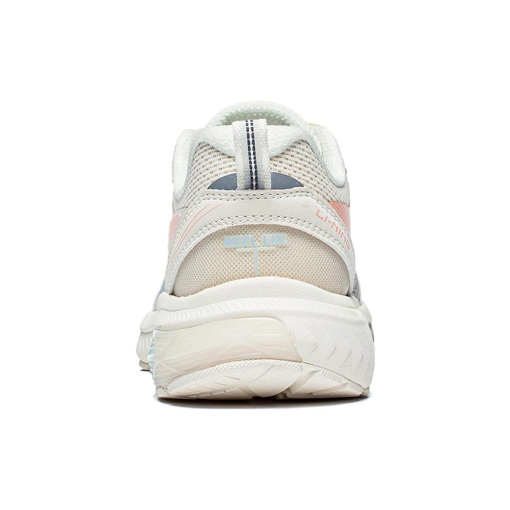 Li Ning Fuyao Textile, Synthetic Leather Cushioning Slip Resistant Breathable Low Top Running Shoes Women's ARXT014-8