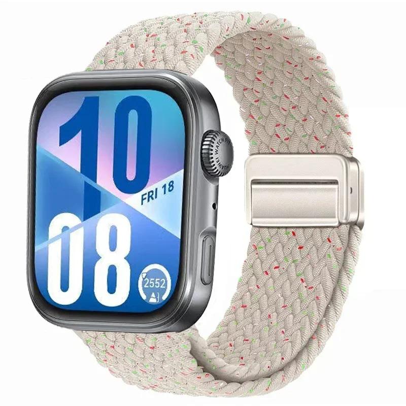 Magnetic Braided Strap for Huawei Watch Fit 4 Pro 3 Nylon Loop Correa Sports Bracelet for Huawei Fit3 Fit4 4Pro Band Accessories
