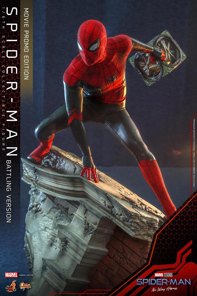 [Movie Masterpiece] Spider-Man: No Way Home 1/6 Scale Figure Spider-Man (Battle Version) [Promo Edition]