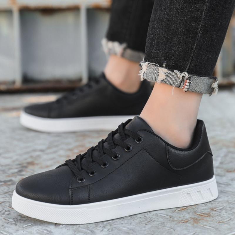 Classic Men's PU Leather Casual Shoes 2025British Style Fashion Flats Loafers Lightweight Platform Sneakers Drive Shoe Moccasins