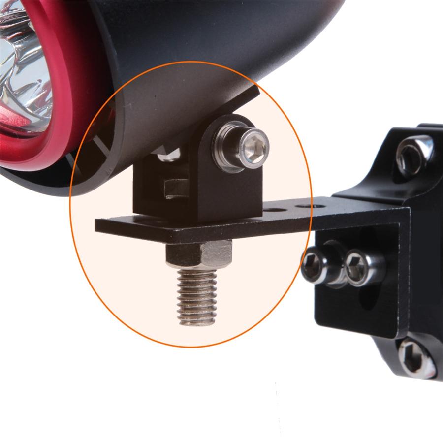 2PCS Car Hole 8mm LED Expansion Mounting Bracket Spotlight Holder Lamp Clamp