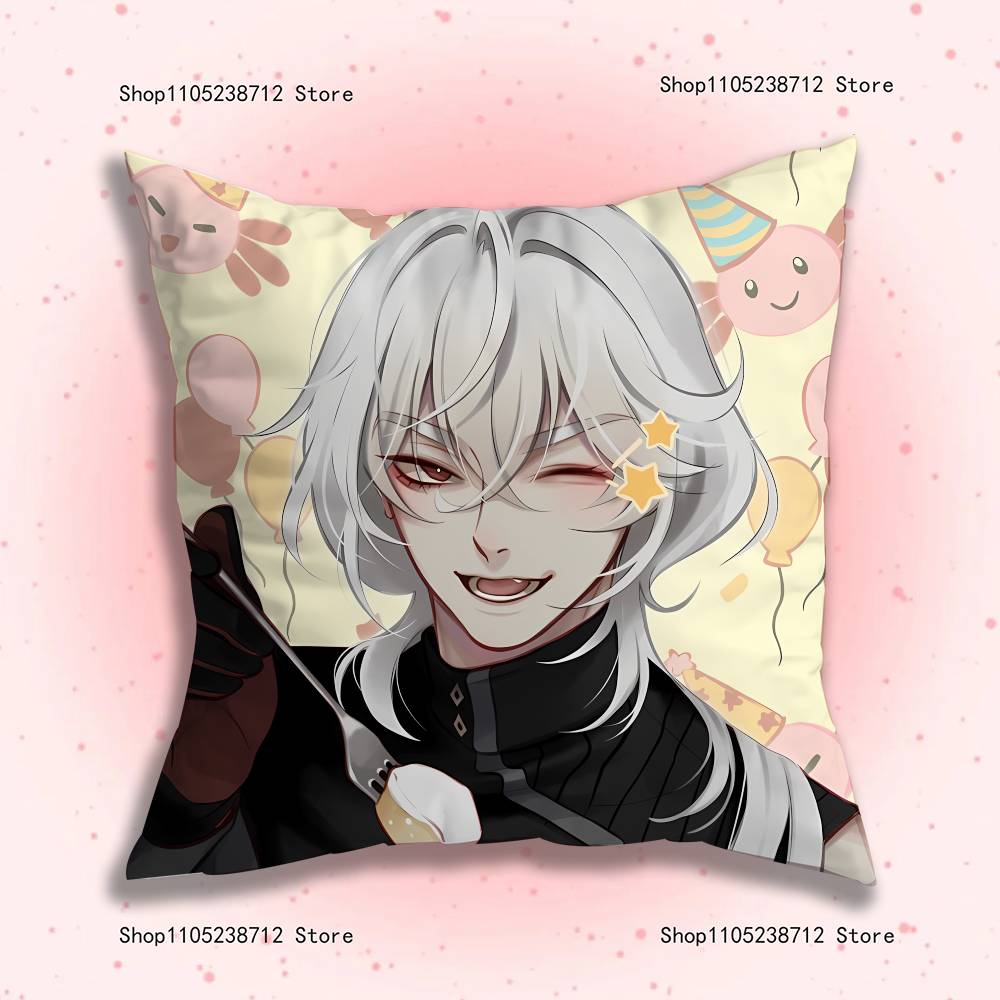 Game D-Date With Death M-Mangas Pillowcase Cushion Plush Boys Girls Cartoon Anime Kawaii Decoration Kids Birthday Cute Gifts