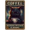 Retro Wall Art Bar Accessories Mancave Tin Sign Room Luxury Home Decor Item Decorations Metal Signs Vintage Metal Plates Post