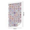 Wallpaper Tiles and colorful mosaics for living room and bedroom 50x1000