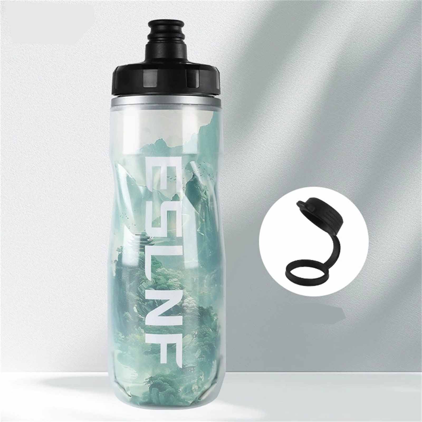 

610ml Insulated Bike Water Bottle, Chinese- Mountain & Road Bike Cup, Ice-Keeping Cycling Bottle, Outdoor Hydration Gear One Size