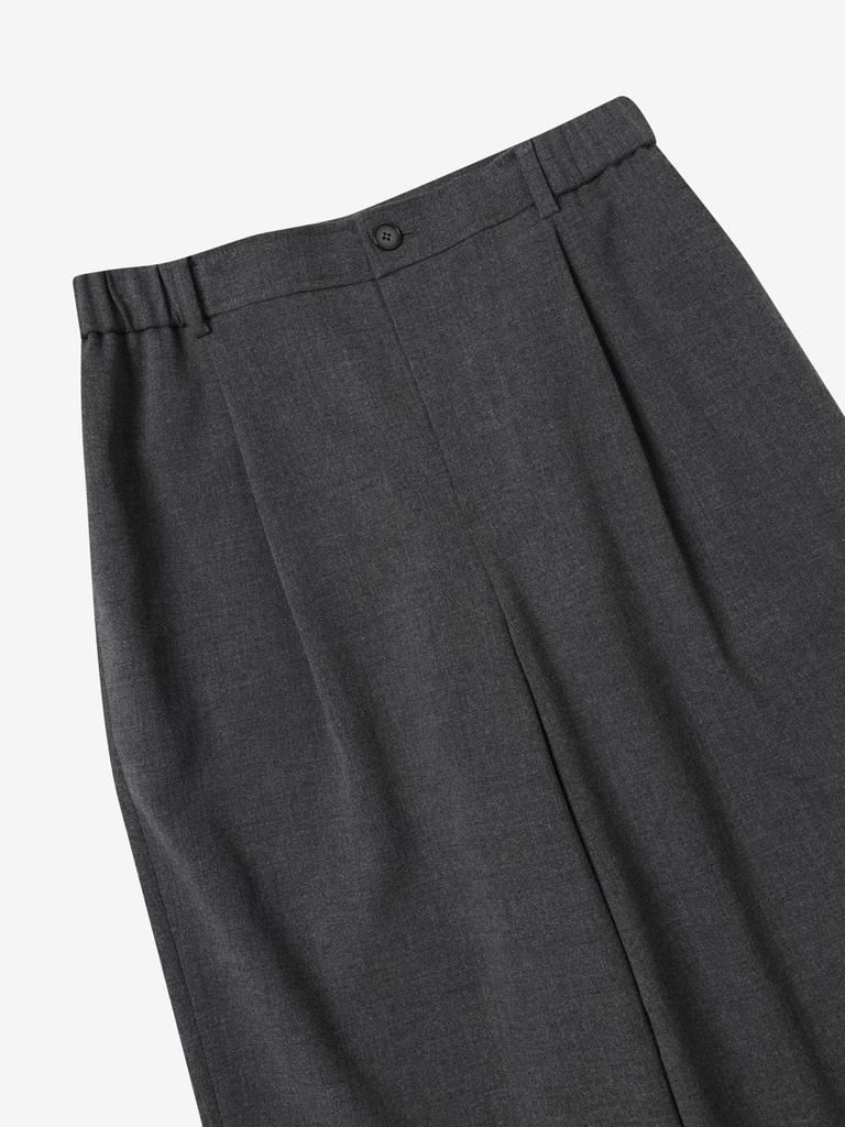LUVM Basic Wool Pants For Men_Charcoal Gray