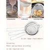 3pcs(S-M-L) Stainless Steel Fine Mesh Strainer with Handle - Kitchen Tool for Sifting and Sieving