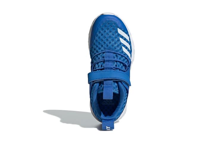 adidas Flex Bth El K Slip Resistant, Abrasion Resistant, Breathable Low Top Kids' Running Shoes Blue White Kids' EF0155