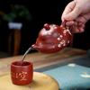 210ml Authentic Yixing Purple Clay Teapots Famous Handmade Tea Pot Ball Shaped Infuser Beauty Kettle Zisha Tea Set Gifts