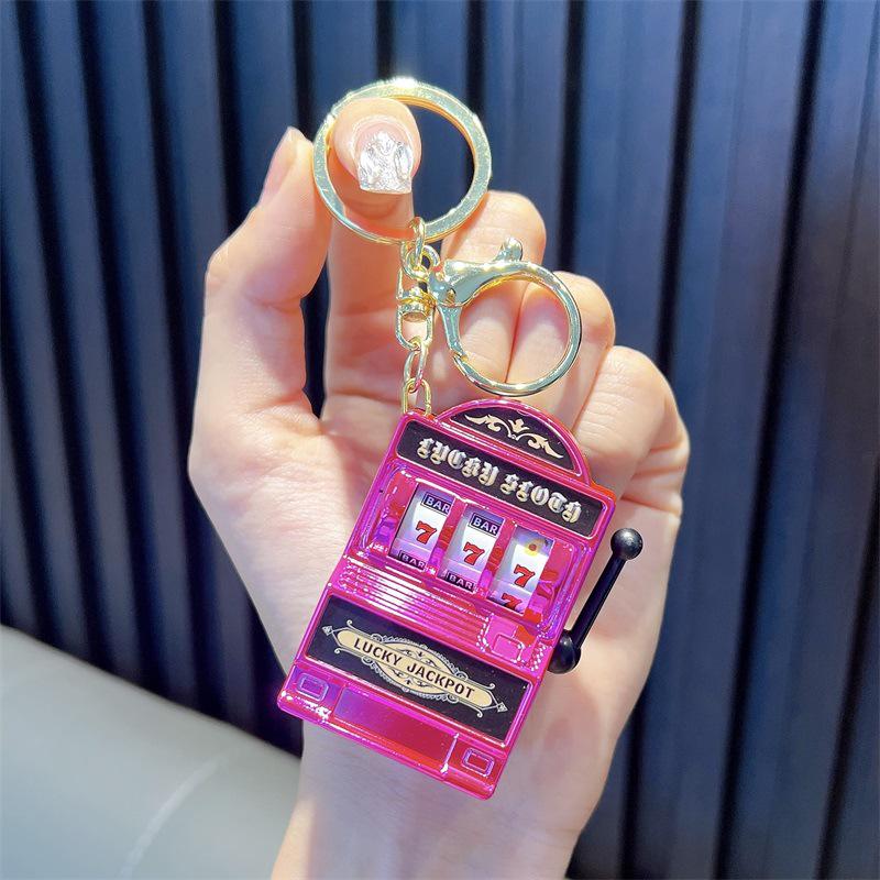 

Colorful Fruit Shaker Keychain Claw Machine Pendant - Fun Gift Game Accessory