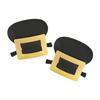 2x Gold Buckle Shoe Cover, Lightweight, Costume Accessory for Cosplay