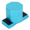 Billiards Octagonal Chalk Case Set Magnetic Billiard Cue Chalk Box Holder with Silent Fixed Clip