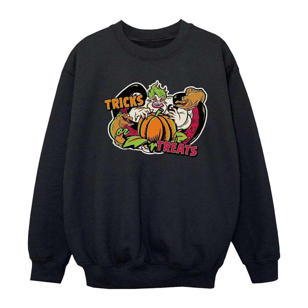 Disney Girls Trick Or Treat Ursula Villains Sweatshirt