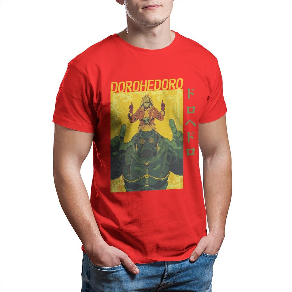 Dorohedoro Anime , Kaiman ,Q Hayashida Manga T Shirt  100% Cotton Printed Clothing Hipster Adult T-Shirt Plus Size