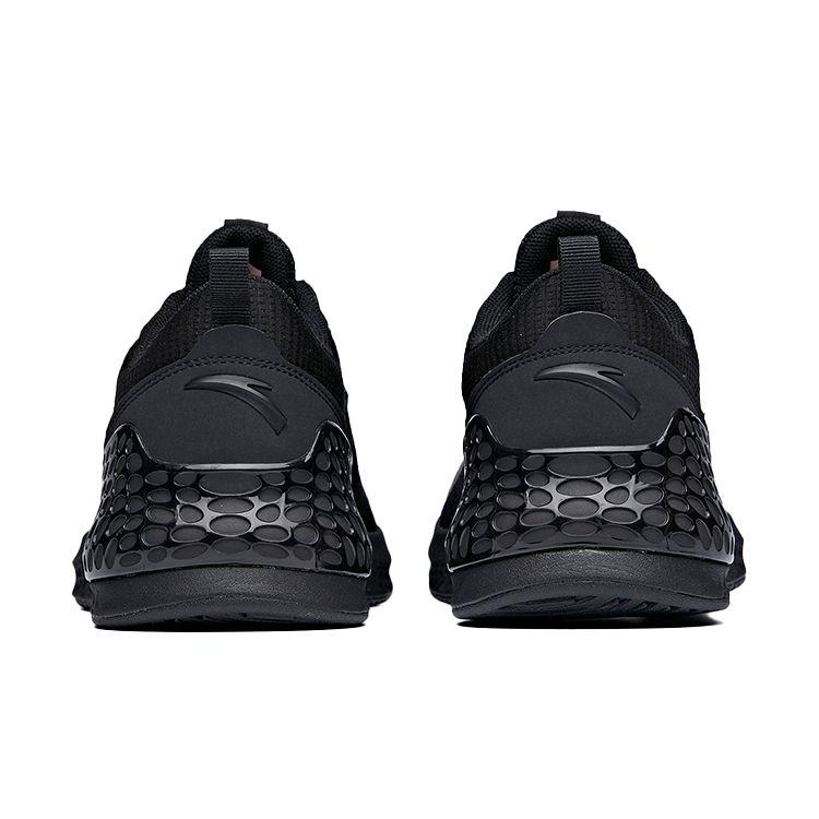 Anta Puff Series Low-Top Running Shoes Men Sneakers Black 112045535-2