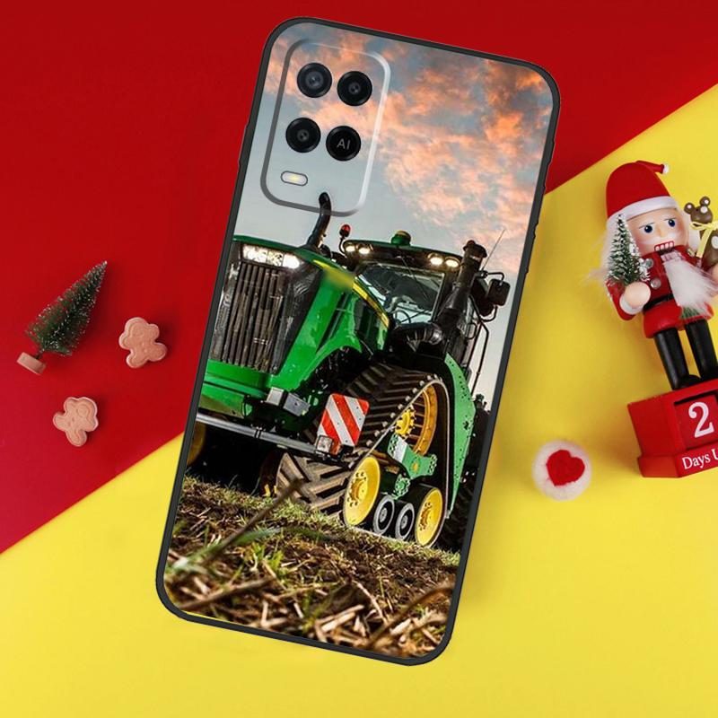 Farm Vehicle Tractor Case For Oppo A5 A6 Pro A15 A57 A17 A54 A74 A94 A76 A16 A96 A40 A60 A80 A18 A38 A58 A78 A98