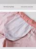 Men's Mid-Waist Cotton Boxer Briefs: Comfortable, Breathable Pajama and Home Pants with Flat-Leg Design