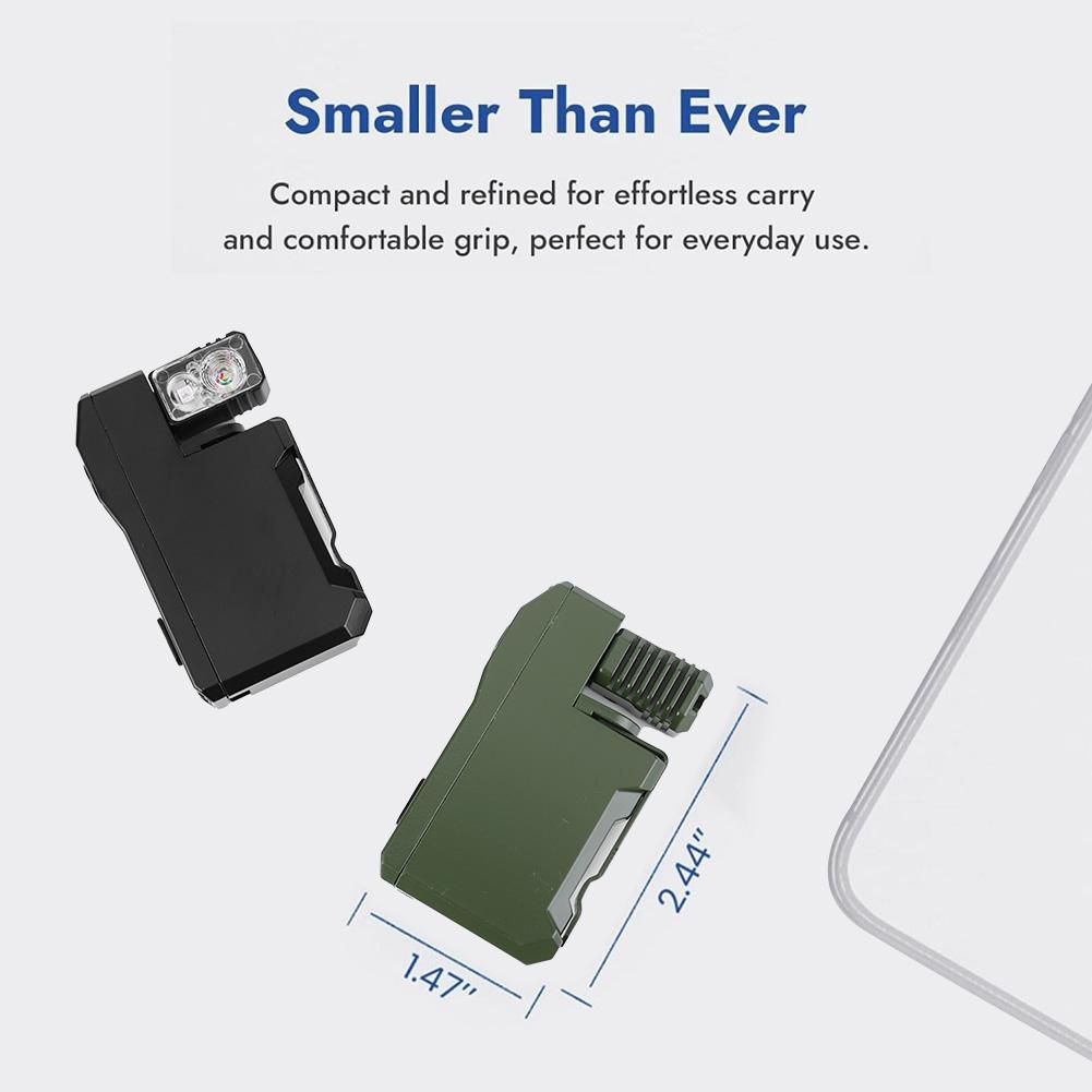 G5 Mini EDC Light Rechargeable Portable Keychain Flashlight 400LM Waterproof Magnetic Tail Ultra-lightweight 180° Rotation Head