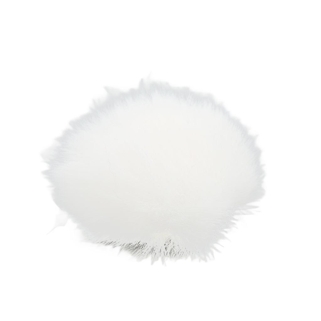 Lavalier Wind Muff Microphone Furry Windscreen Muff Lapel Microphone Cover 0.5cm 0.2in