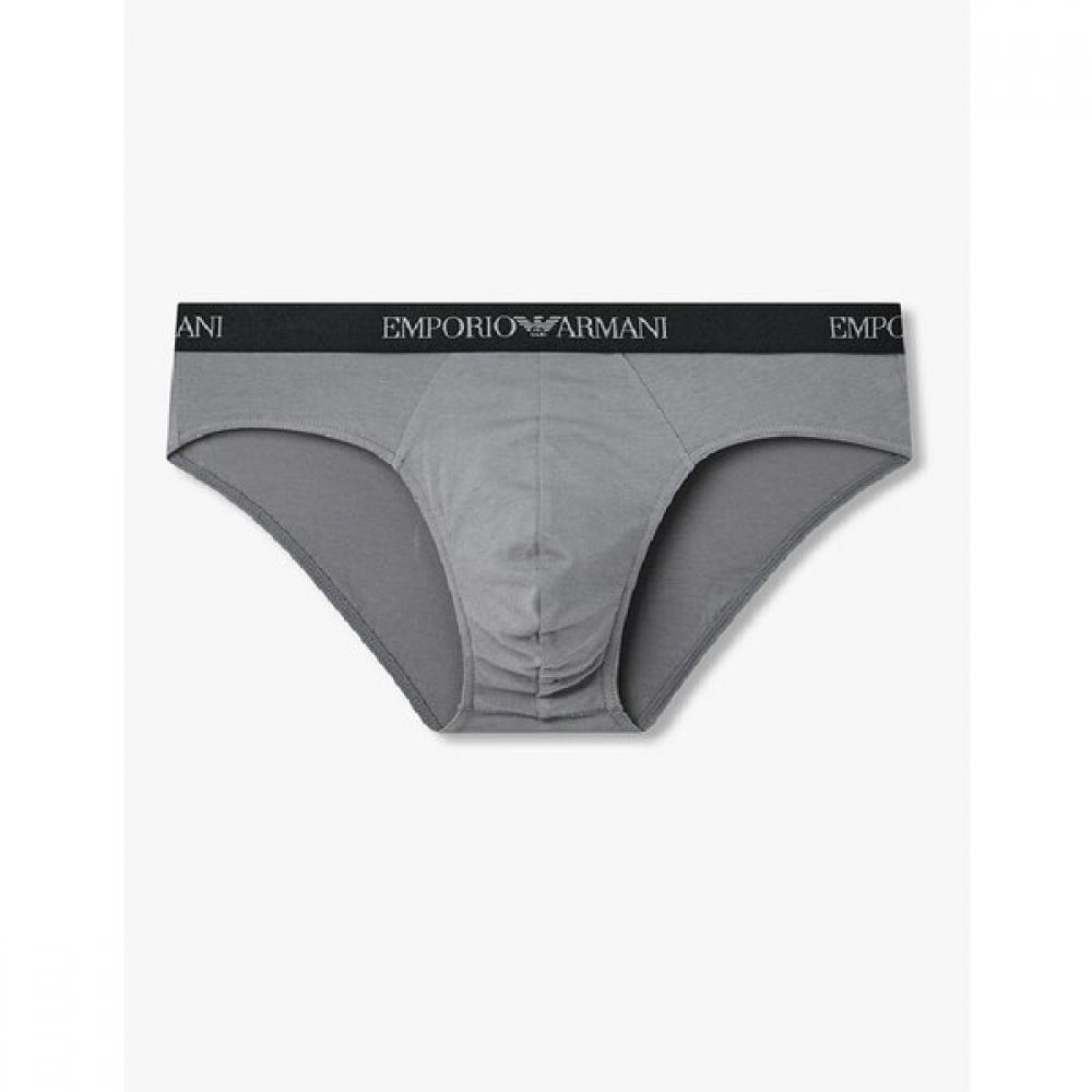 

Emporio Armani Men S Color Block Logo Brief 08m6111307 XL