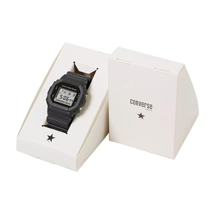 CASIO Men G-SQUAD Series Silver Watch DW-5600E-converse Black