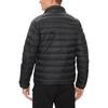 Emporio Armani EA7 Solid Color Logo Zip-Up Long Sleeve Jacket Men Jackets Charcoal 8NPB23-PNGPZ-1200