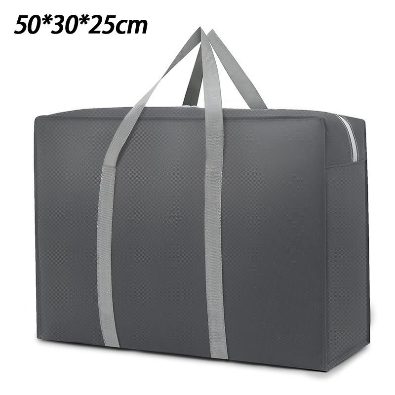 

1Pc Extra Large Waterproof Moving Luggage Bags Laundry Shopping Bag Non-Woven Fabric Cubes 50*30*25Cm Home Storage Packing Tool one size