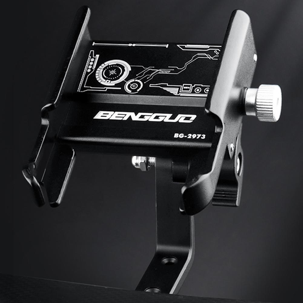 Bicycle Phone Holder Shockproof Bike Handlebar Phone Stand 360° Rotating Bicycle Navigation Phone Bracket Cycling Accessories