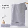 Embroidery Soft Absorbent Face Towel: Thickened Pure Cotton with Polyester Blend