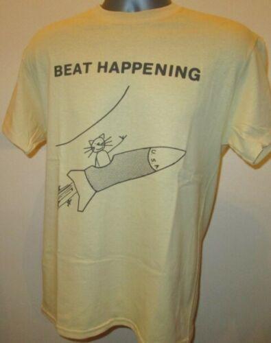 Beat Happening T-shirt Music Indie Rock Cat Rocket Halo Benders Pavement New 108 L