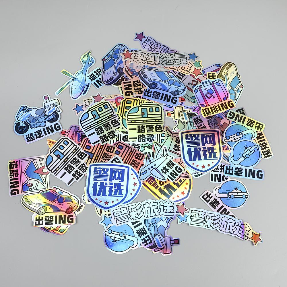 Wholesale Custom Glossy Waterproof Outdoor Used Cartoon Car Side Stickers 1