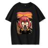 Y2k Shirt Anya Forger spy x family Anime T Shirt Kawaii Cartoon Mens/Women Tops Harajuku Unisex Fashion Streetwear Manga Tshirt