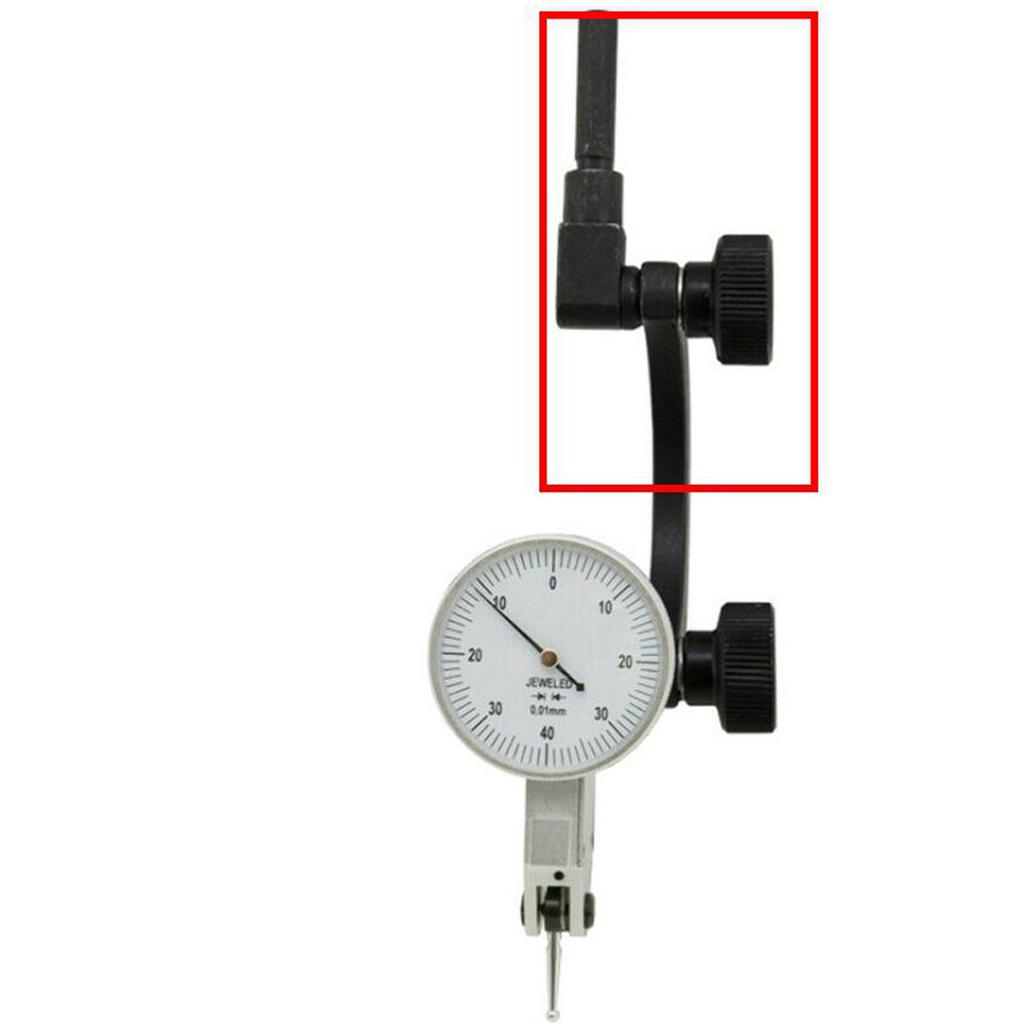 Half Round Combination Test Dial Indicator Holder 8mm Dial Indicator Support Stand