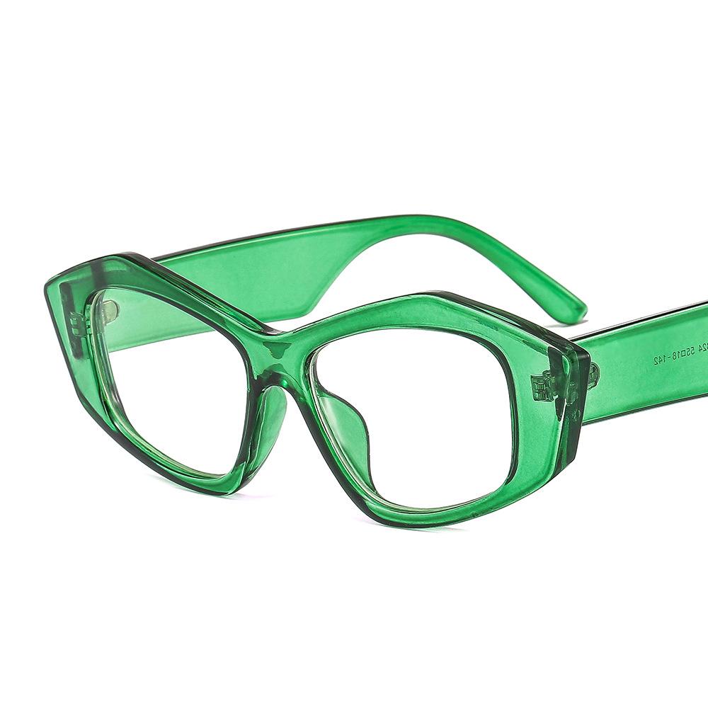2024 Nowy Modny Design Vintage UV400 Oprawka Koci Oczko Plastikowe Okulary Przeciwsłoneczne Damskie Okulary Słoneczne dla Kobiet