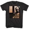 Godfather For Justice We Must Go To Don Corleone Men's Slogan T Shirt