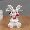 Creative Cartoon Rabbit Glasses Stand Resin Crafts Multifunctional Pen Stand Desktop Glasses Holder Shop Glasses Display Stand