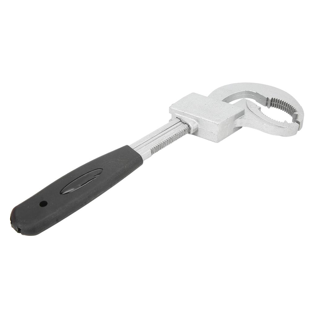 Multifunctional Sink Wrench Adjustable Spring Large Opening Faucet Spanner Plumbing Repair Tool
