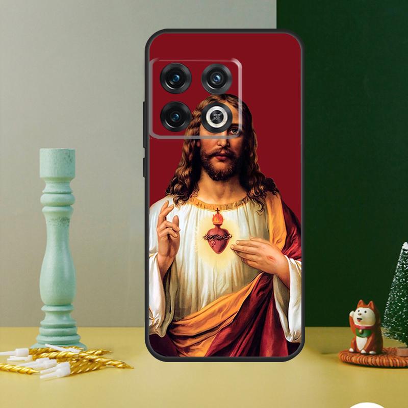 Jesus Christ God Case For OnePlus Nord CE 2 3 4 Lite N20 N30 9 10 Pro 8T 9RT 10T 10R 12 11 12R 13 13R Cover