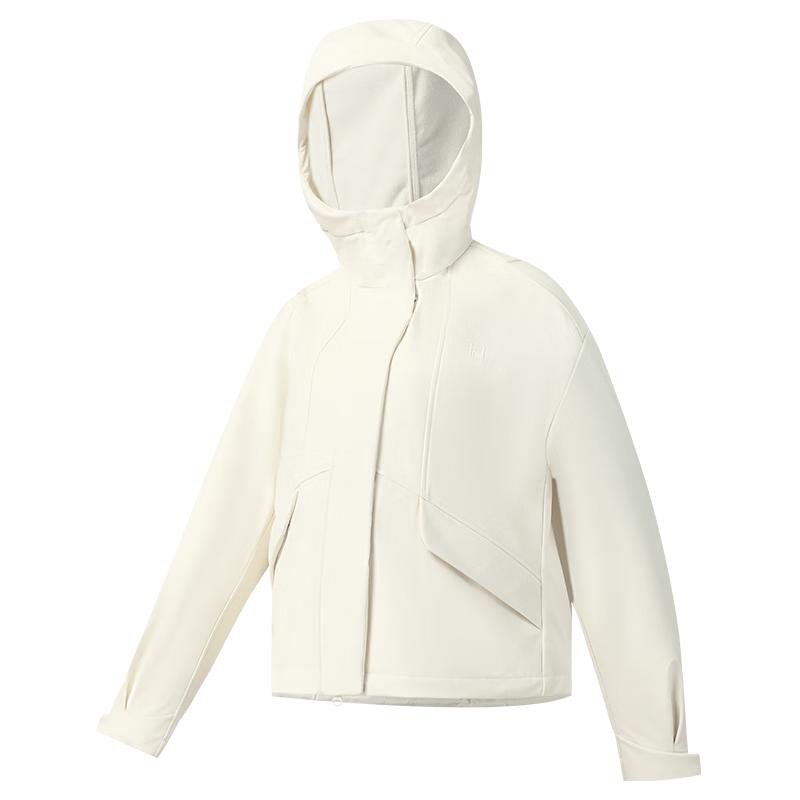 FILA Women s Loose Fit Fleece Lined Hooded Jacket L