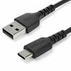 Startech-USB A To USB C Cable Startech RUSB2AC2MB Black
