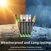 Tombstone Lettering Repair Paint Pen for Grave Marker Metal Stone High Heat Resistant Waterproof Fade Proof Outdoor Use
