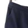 green label relaxing wool blend Midi length Wrap skirt 38 Navy Women Used